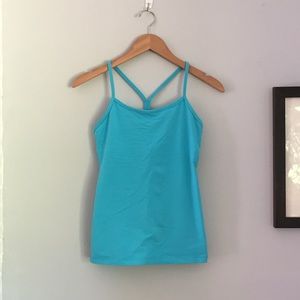 Lululemon bright blue size 8 tank